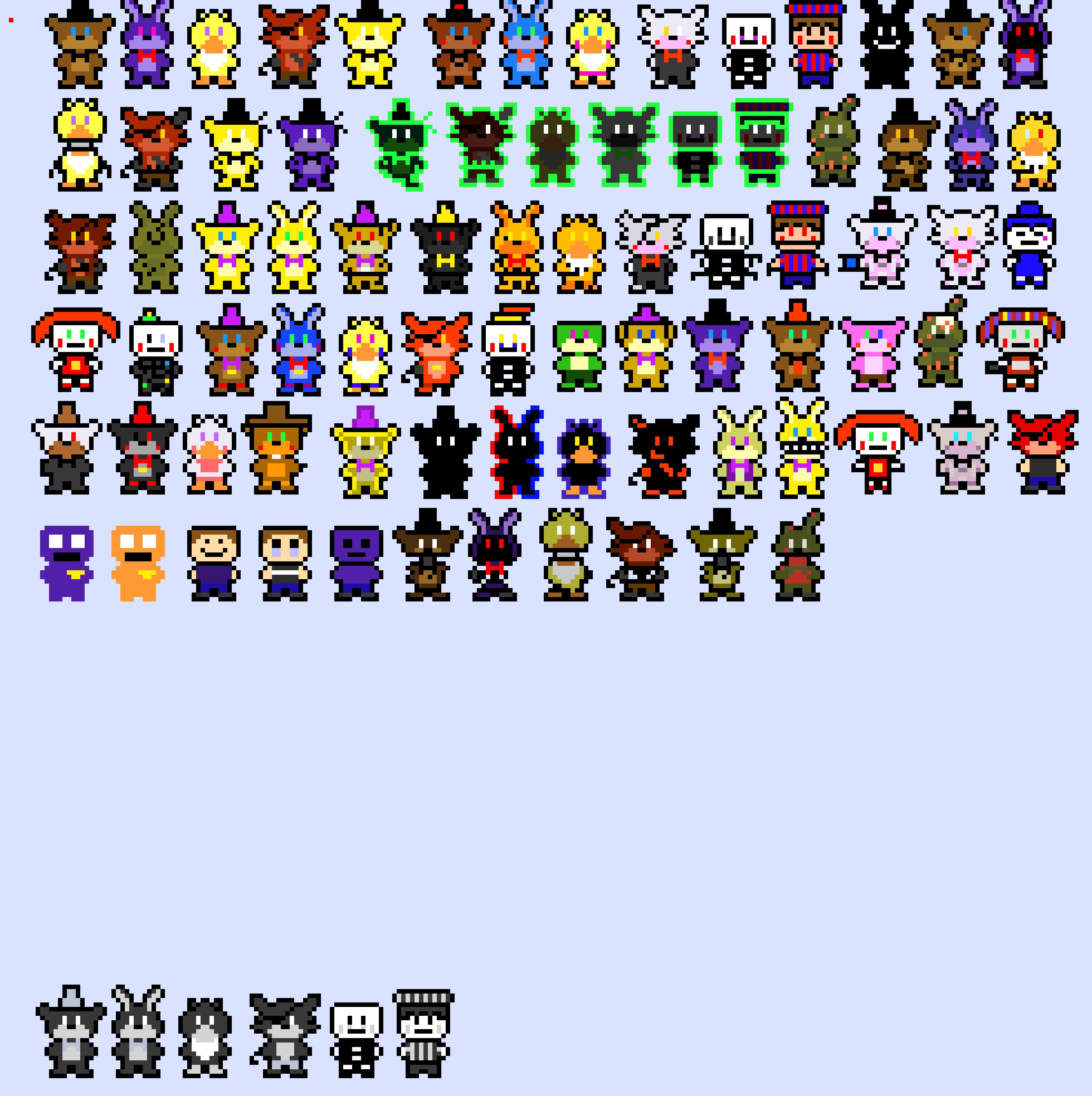  freddy and friends! (+ oc maker)