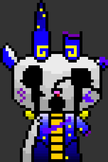 DARKNESS! Komauchu (a Komauchu spook edit by sal) - Colorverse edit