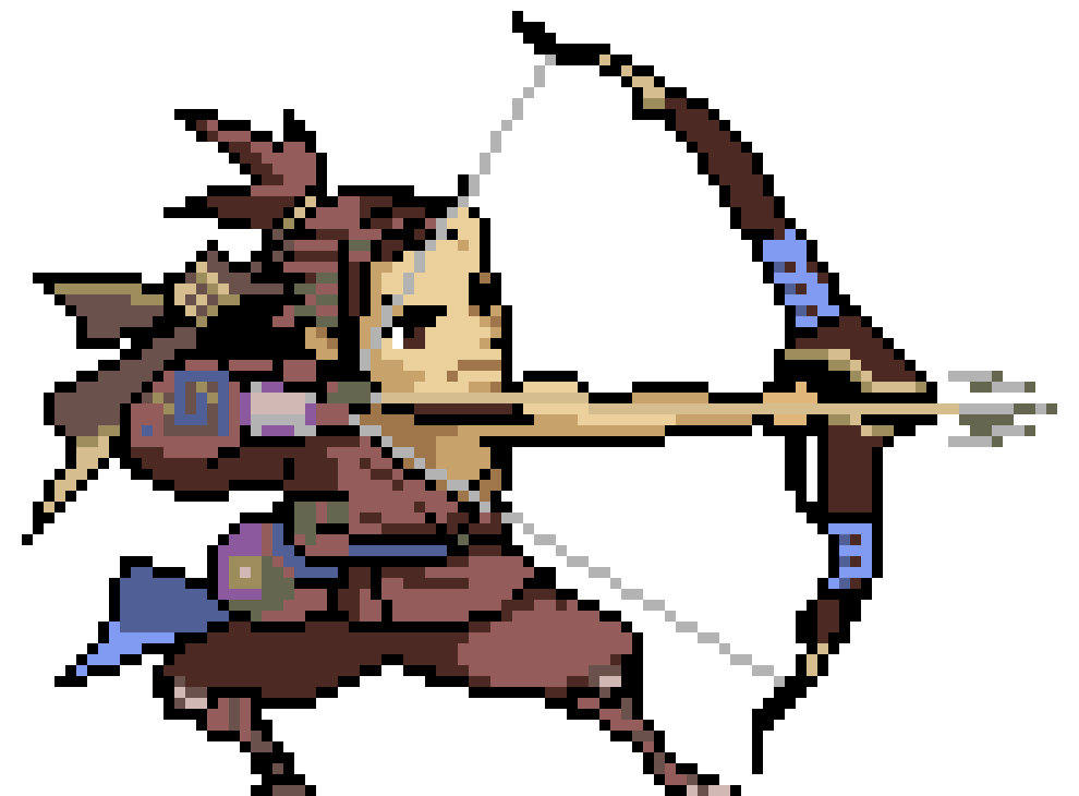 Hanzo Pixel Art Spray