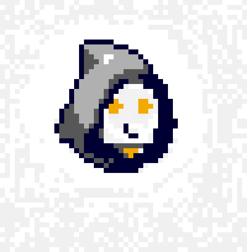 Reaper Overwatch Pixel Face 