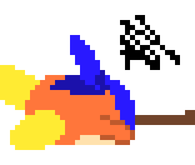 [777455] I almost took flight for a moment again-- I forgot Drawcia does that---