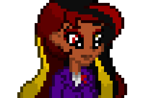 [4a699a] MLP EQG OC - Dean Carmilla Goldenrod (Carmilla is Admon's Older Sister)