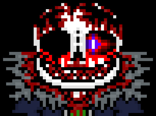 [57dac4] *when he hears "unlike you" his laughing turns into a omega flowey laughter* oh lemme tell you something- *grabs him by the shoulder* you are a really funny guy *kicks Multi in the spine before walking away a bit*