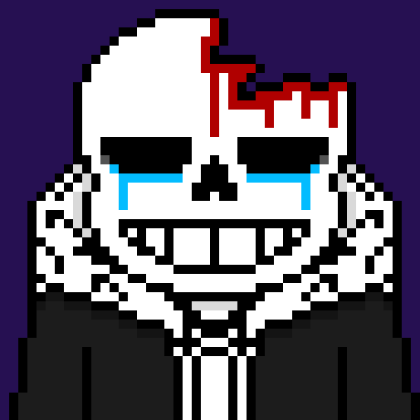 [b0efee] *turns around to look at Disastale sans and Matrix!Terror*. . . . .