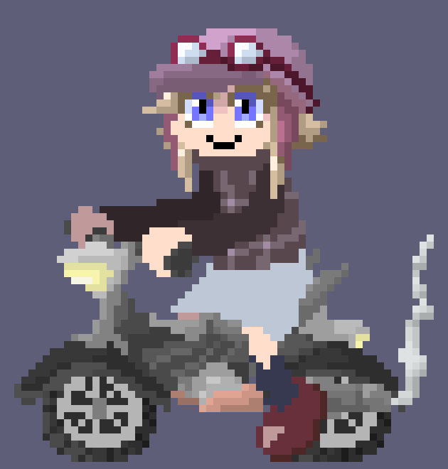 [777455] *Bandana Dee ended up driving right by Marker, seeing him in the puddle of ink.*