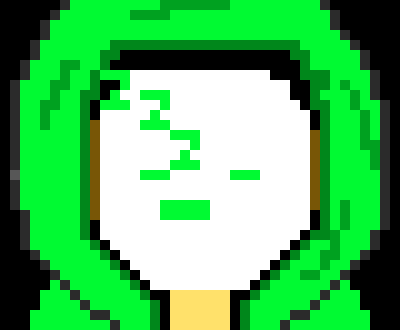 well my character haz his emotions in his mask to due to a tv the mask's front is just a vizer-landon