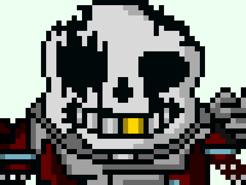 sharp bones goes after last breath sans impaling him * I'll do the same to you