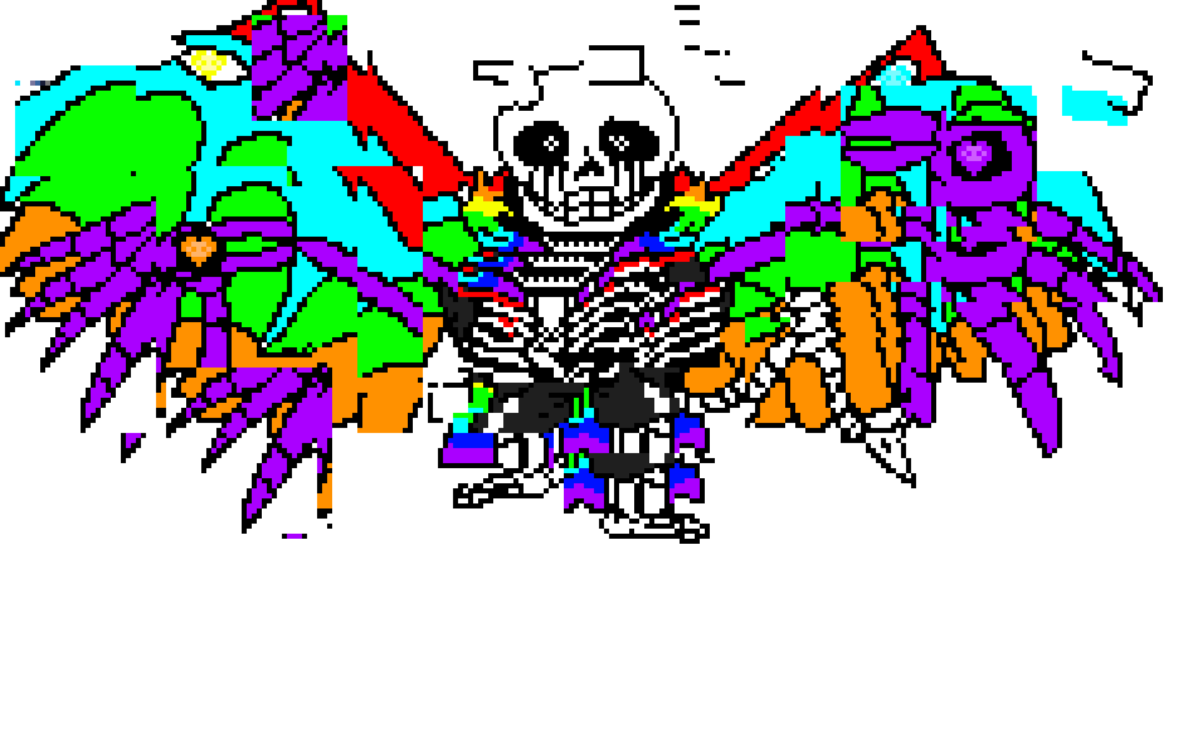 [acbc50] glitch Seraphim sans 