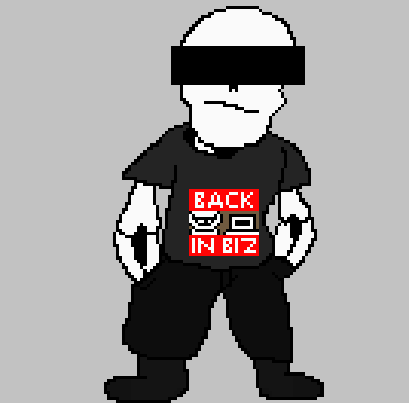 So i tried remaking what i was wearing and i made my socks look like boots.