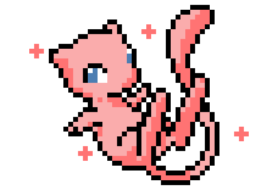 [f8a984] Mew Pixel Art