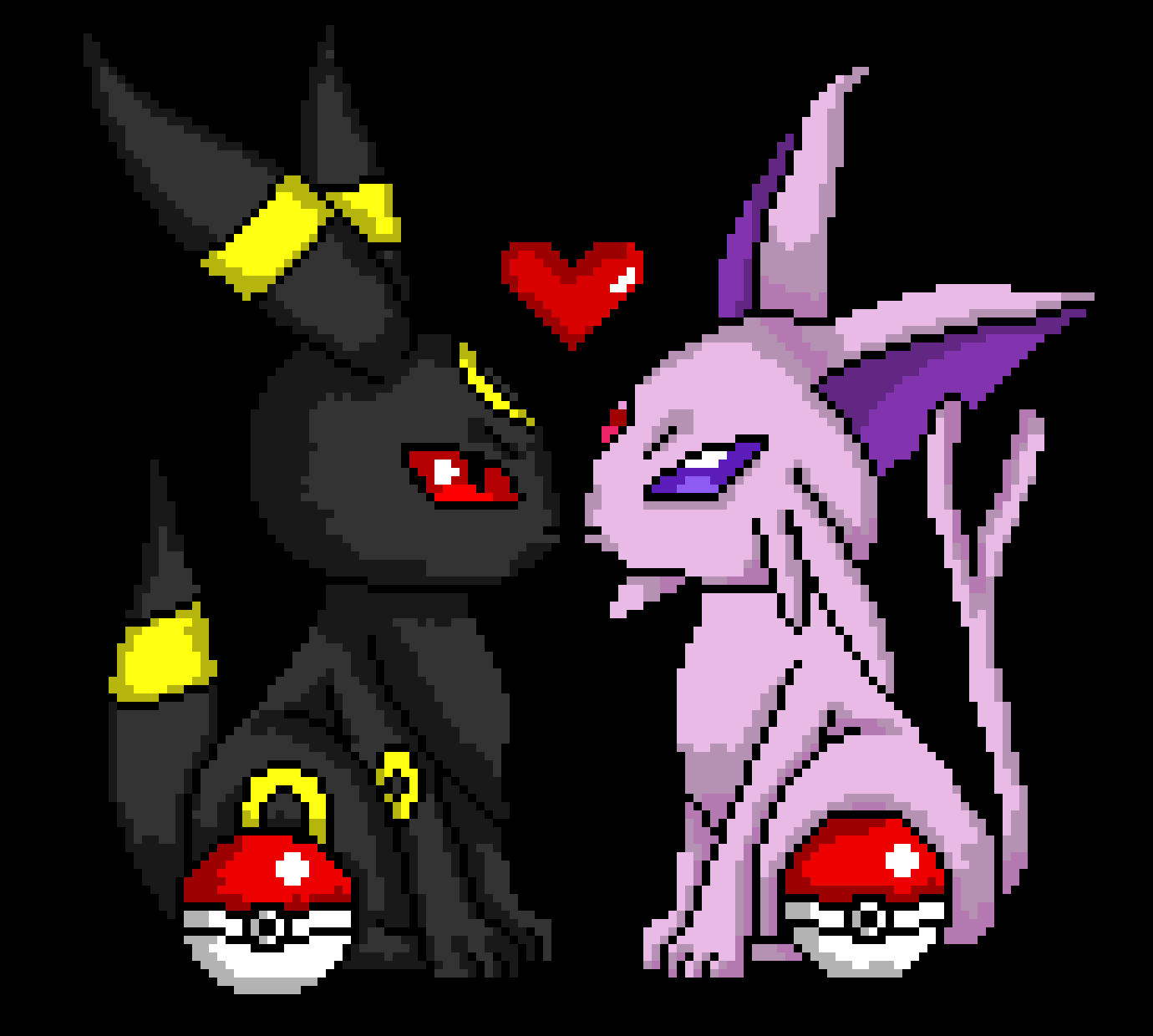 Umbreon X Espeon