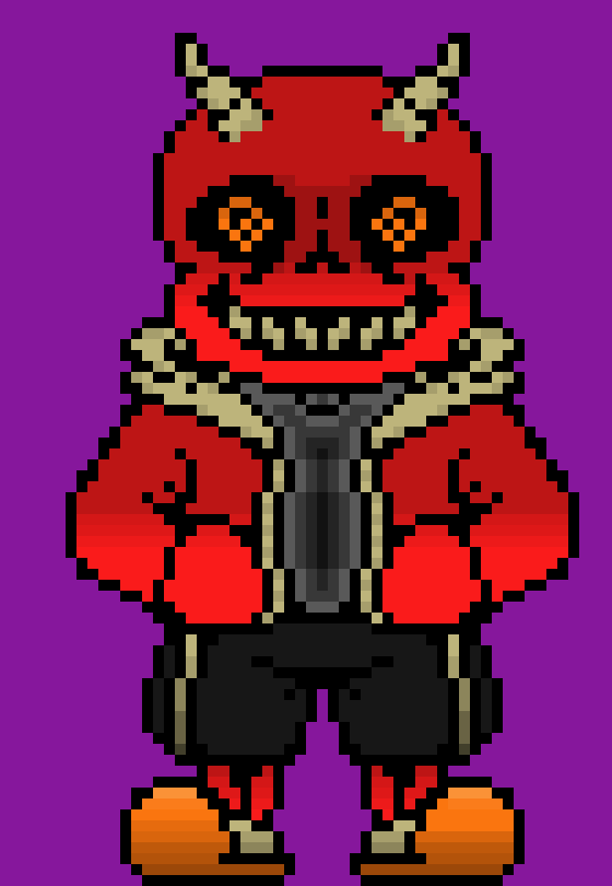 [a228fa] *The Beast reappears in it's Sans form. It begins prowling again*