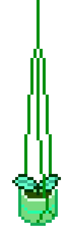 [c3653e] Omor basil HANGING plant.