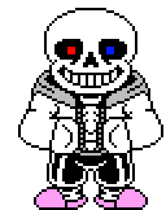 back-Ztale sans