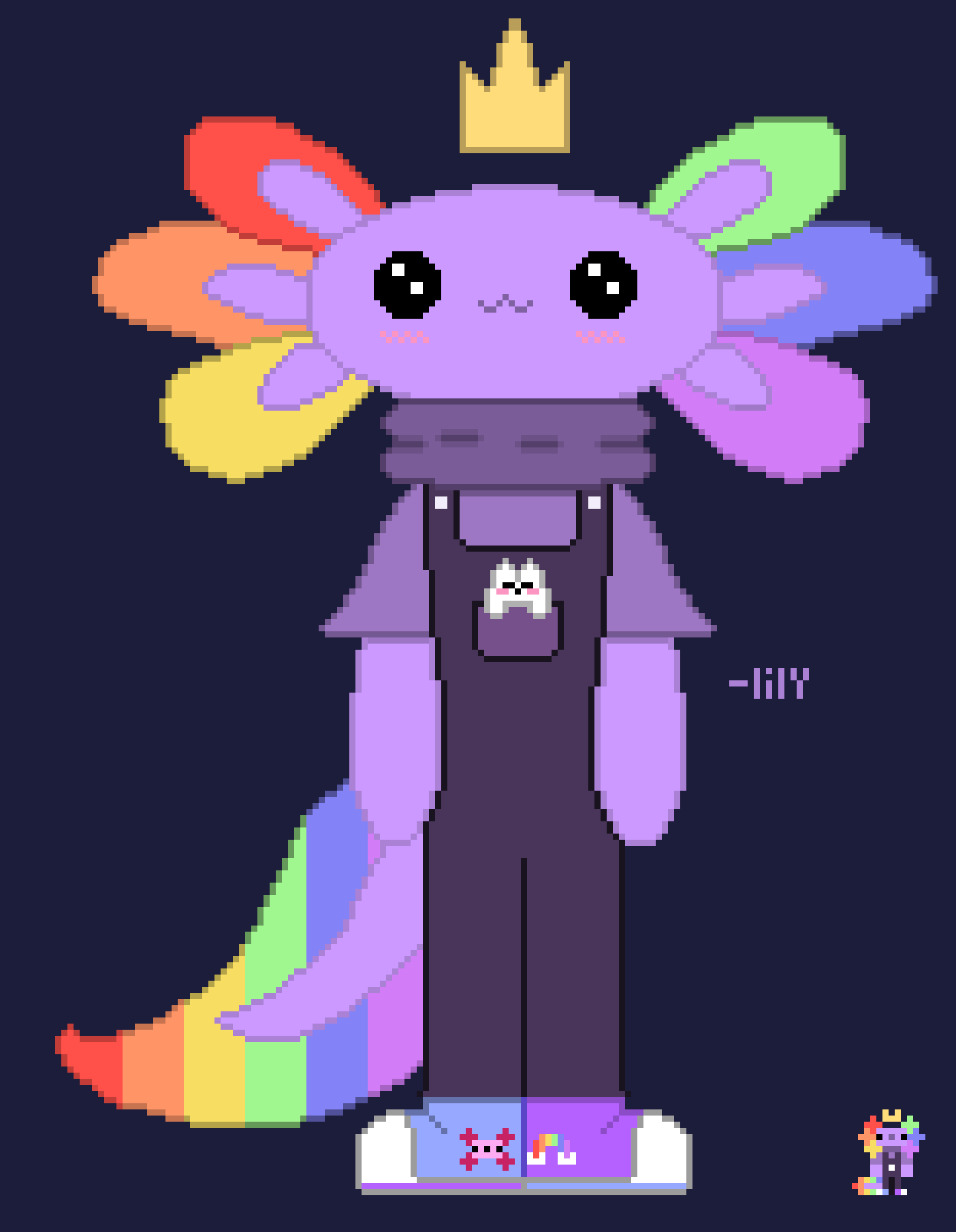 [6d55e7] sorry for disappearing but im back -lily