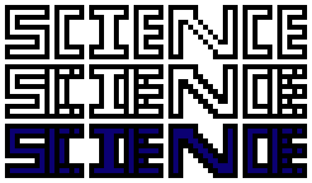 "Science" Lettering
