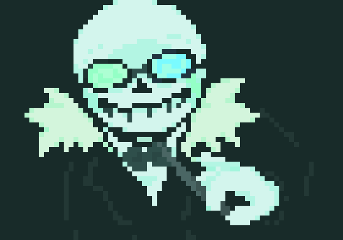 Maybe when rule breakers activated it gets strings attached to it, idk just thinking of a visual effect since just waving it around makes him look skito, maybe it just changes to the default texture