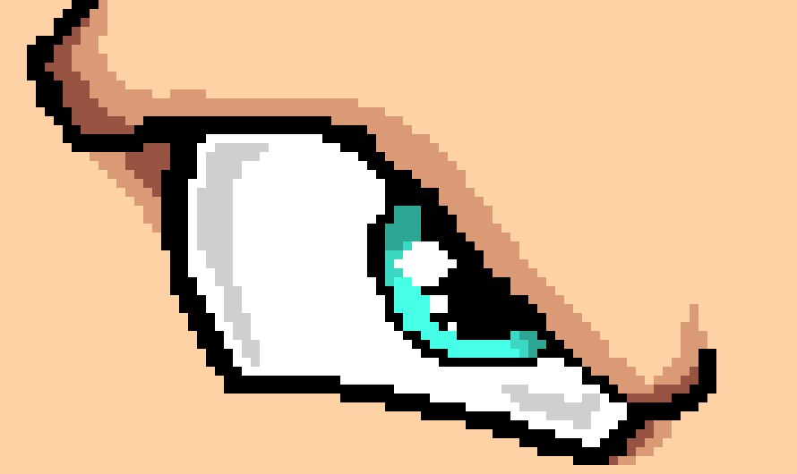 [07ce5e] SSJ3 Goku eye