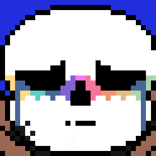 *He slowly cried himself to sleep*