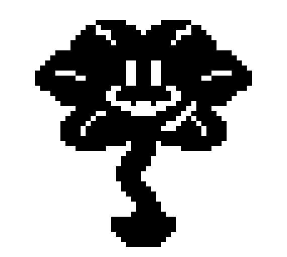 [199dfc] Demo Flowey Sprite_White