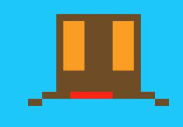 *steps on a floorboard* and here the bucket comes....right on time *a bucket hits sans in the back of the head*