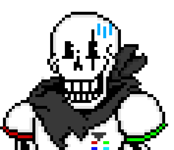 [ffb4a4] *Disasverse and Disaspapyrus both look at naked furry terror* um sans what is--