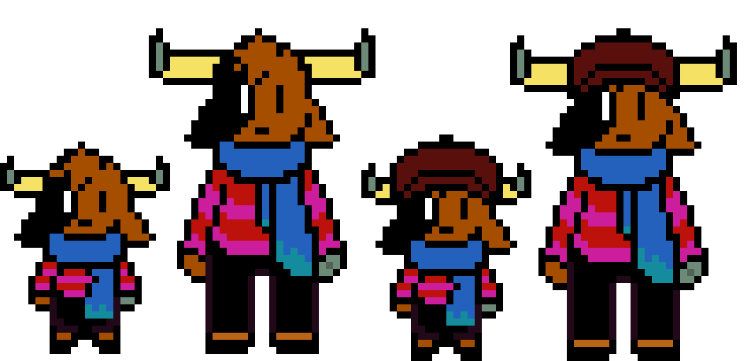 [26018b] undertale purple cowboy