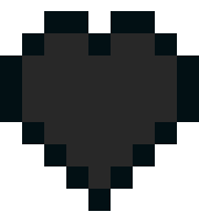 [9832ae] Minecraft Hardcore heart