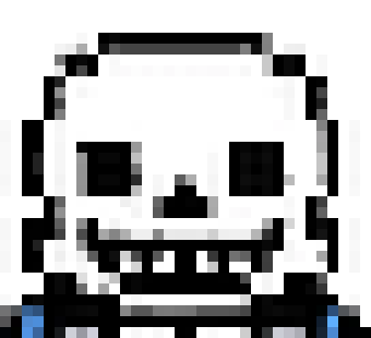 [de9cb8] Terribly imported sans from undertale:
