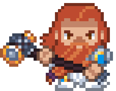 [86d482] Dane the Dwarf Blacksmith