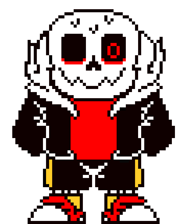 The weird canon version of underfell [Made by ro] (fixed by allan)