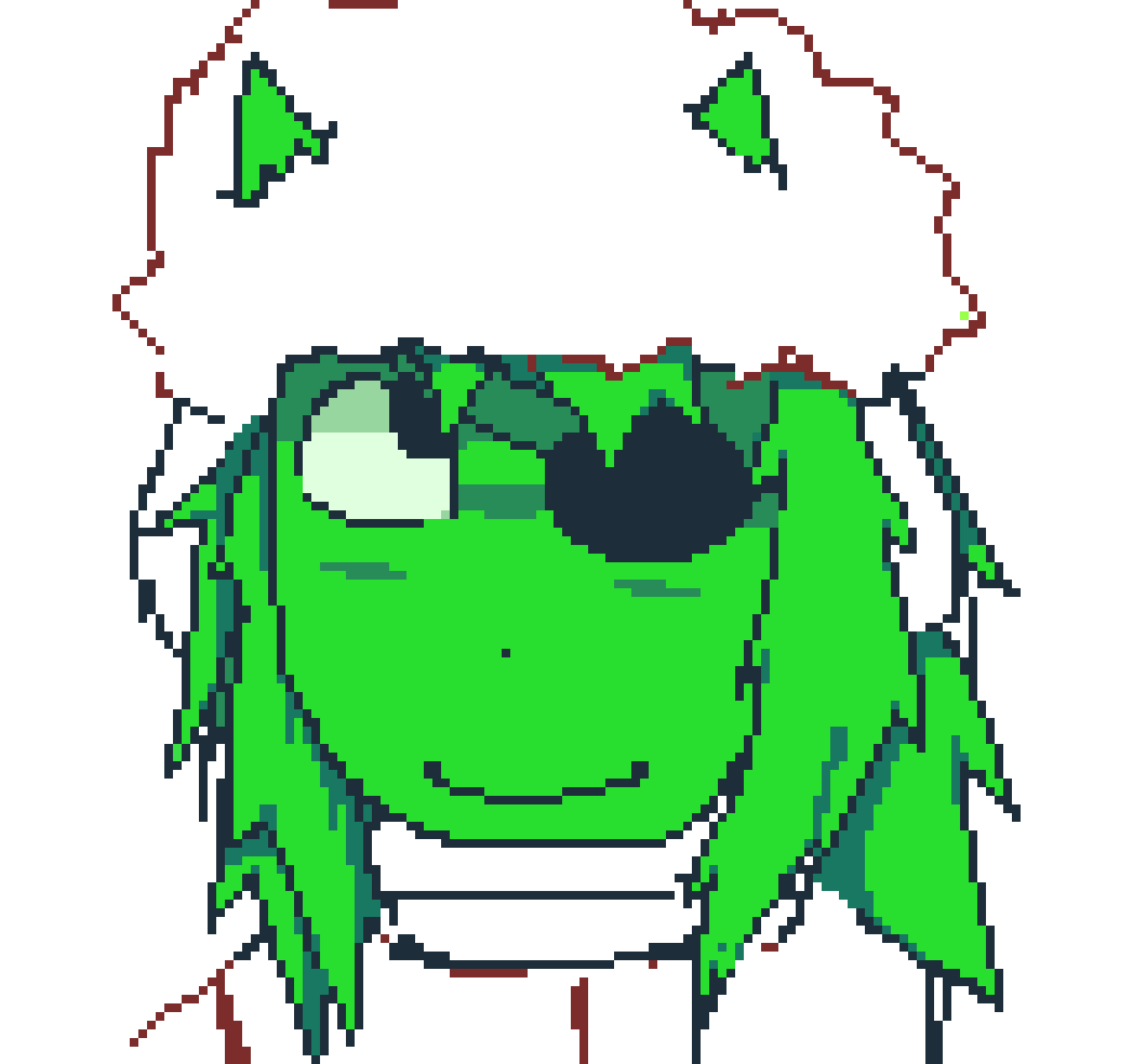 [9d0d2e] why are you purple on the GREEN day