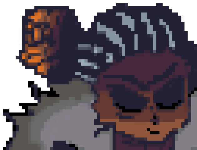 [e27272] *watching terror* Hm...wonder if he's going to win or the girl...