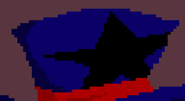 [When you arrive at the coordinates, it leads to a cliff, surrounded by massive fog, but you can see something in the far distance off of the cliff.]