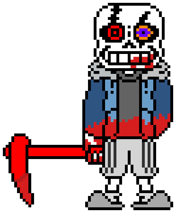 [d6b045] Demented!Killer Sans