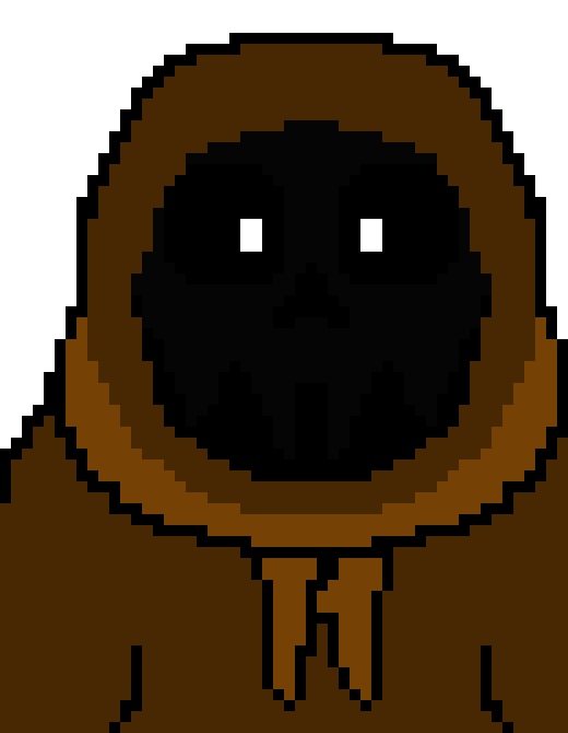 [224a35] (oh its open now? that's perfect...) *a hole opens in fabric of what can best be called reality and the universe and steps out is a hooded figure who you cannot make out the face of if you even tried all you know is they are wearing a rob and have glowing orbs as pupils