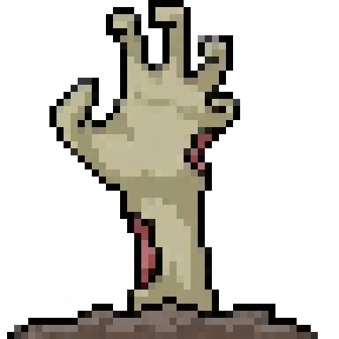 [75d528] zombie hand 