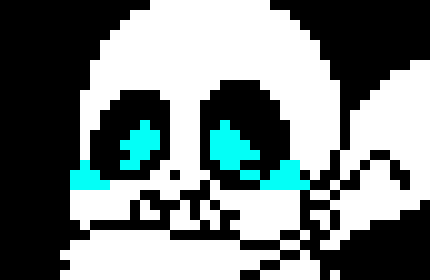 *screams*AHHHHH! JEESUS PAP YOU SCARED ME!-US!sans