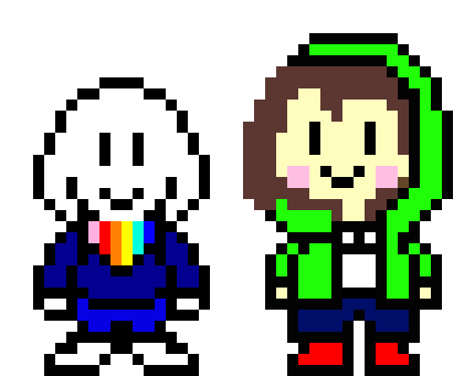 Asriel Dreemurr and Chara Dreemurr From Storyshift