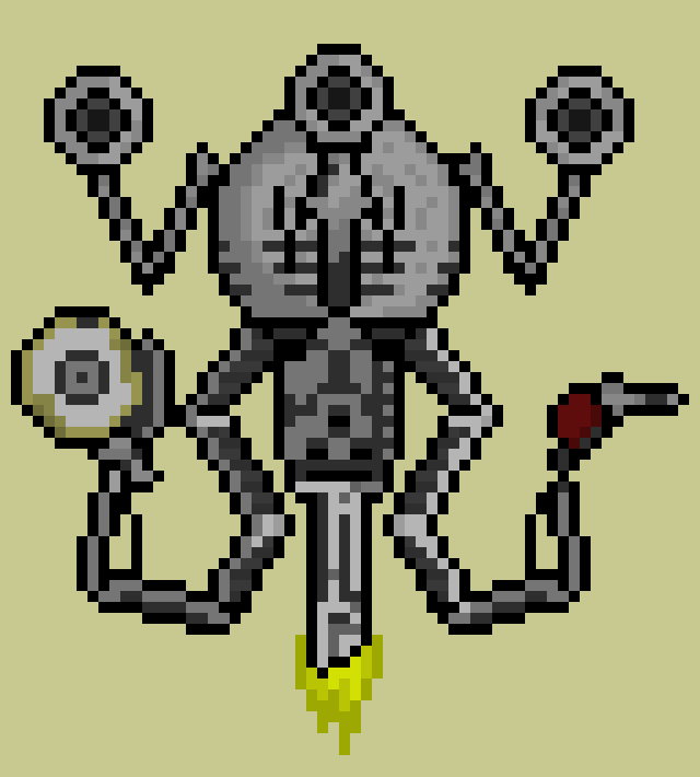 [e36e71] *he swivels his arm around, and aims a laser rifle at the robot on the floor* Codsworth: "had to load this gun with one arm, but I got it!" -Pathfinder