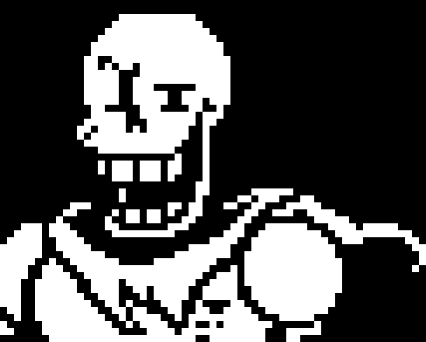 (Papyrus was walking somewhere close to them.)