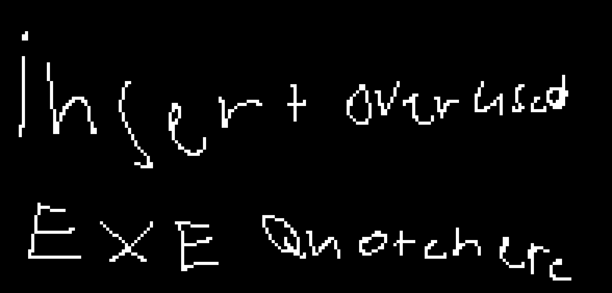 [f33835] insert overused exe quote here message