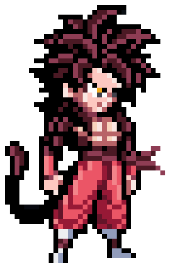 [66bc96] R true ssj4 kaioken goku