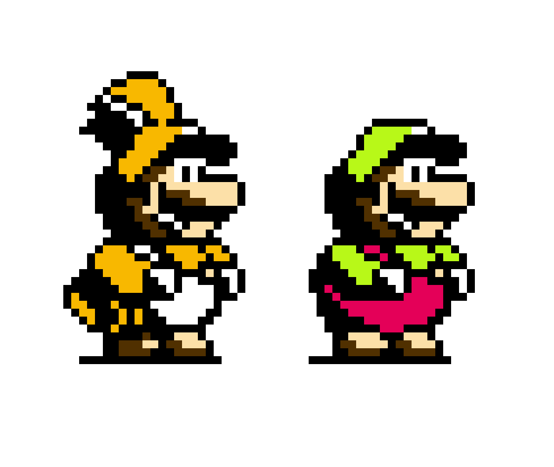 SMB4: Mario's Adventure: P-Wing & Granade Mario