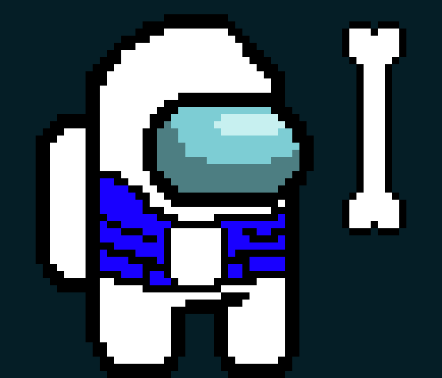 There is a comedian among us (thx among us for the sprite