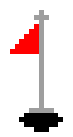 [ba9f98] hole with flag