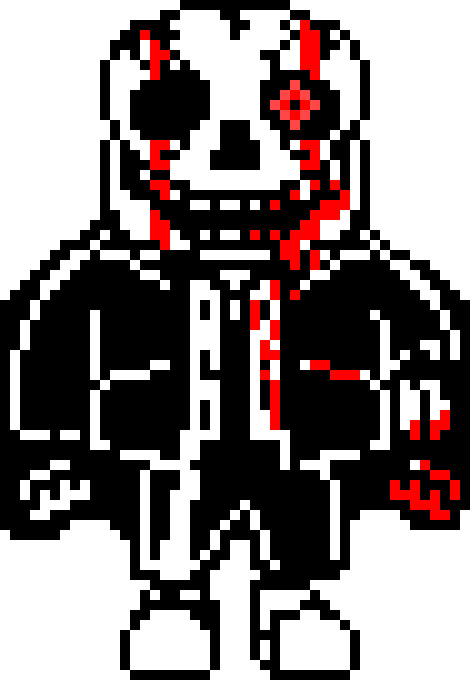 [f0f15f] Insanity Dust Sans full sprite 2