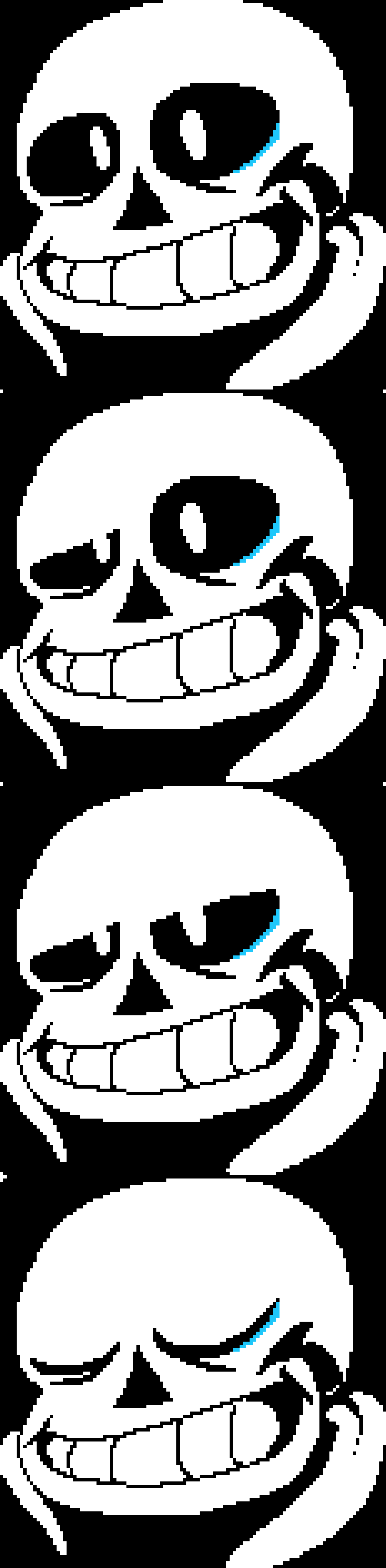 john talk sprites (maybe?) fixed positions + fixed flashing eye