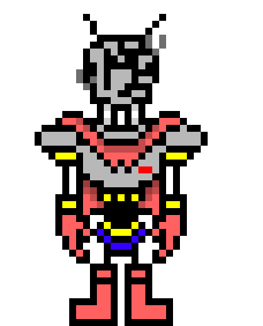 [40c257] Papyrus![My version][Scared]