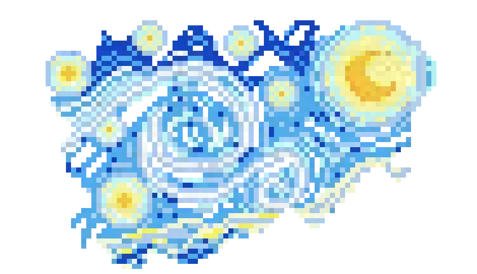 [e0fede] starry night